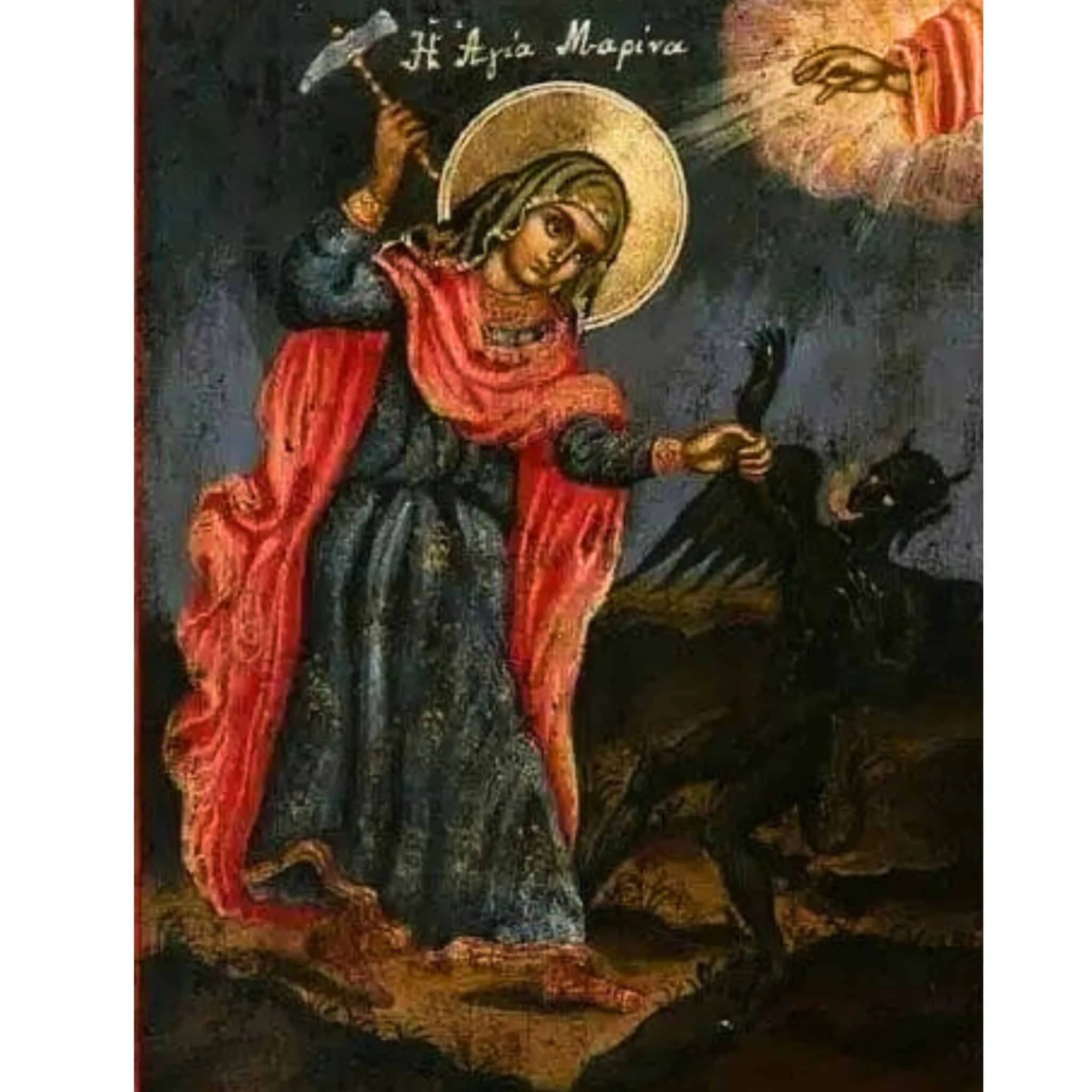 Agia Marina fejrer den 17. juli