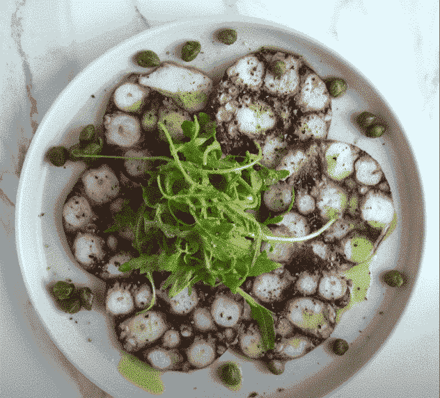 Царпаццио од хоботнице