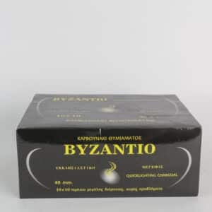 Carvão bizantino para incenso gigante 40mm