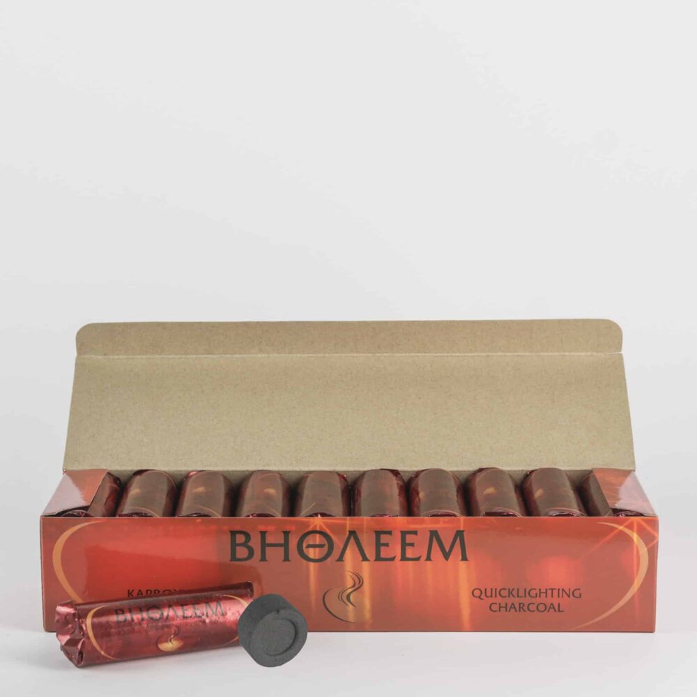 Smokeless Bethlehem charcoal 27mm Box 20 pcs x6