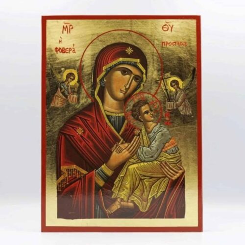 Jungfru Maria stora skyddsikonen