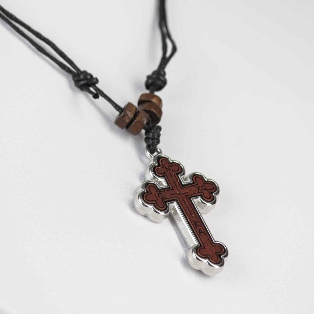 Wooden neck cross 2,4 × 3,8 cm