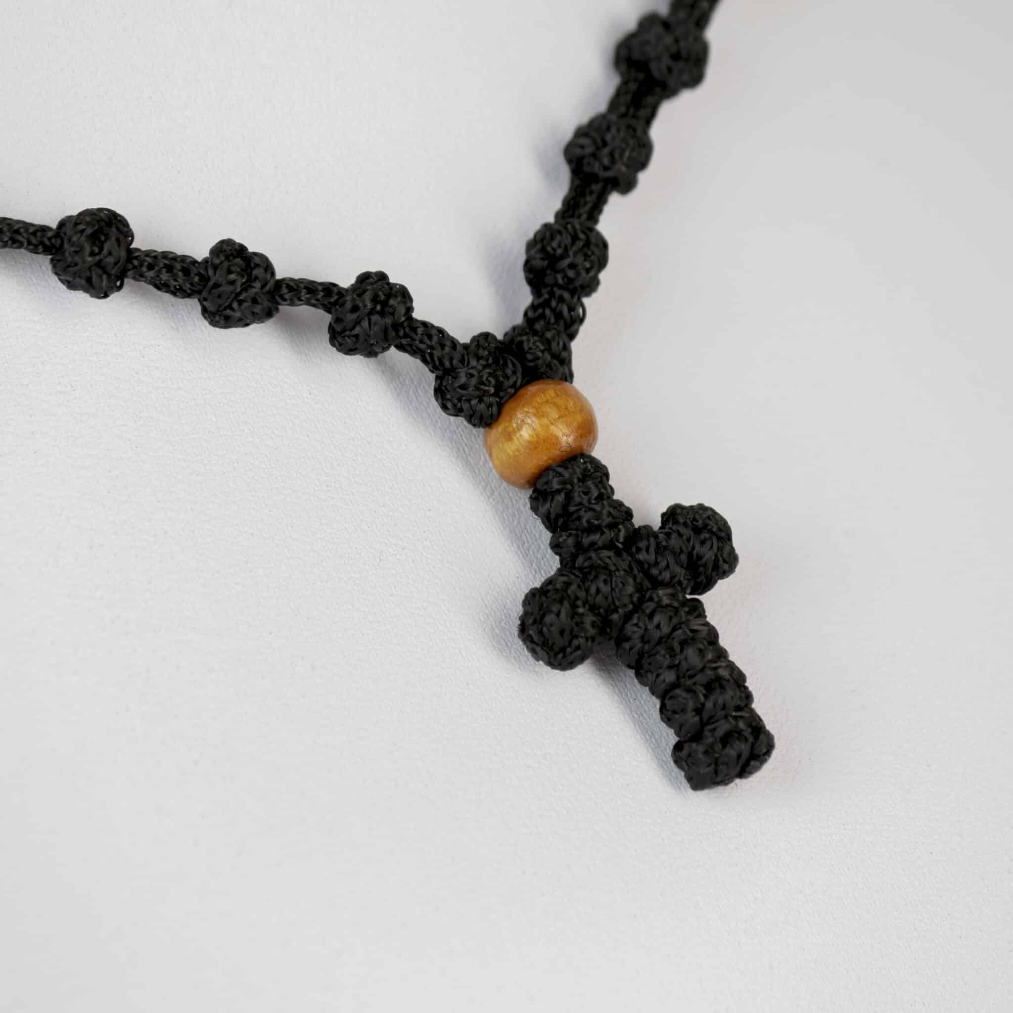 Πλεκτό Κομποσκοίνι Αγιορείτικο 50 Κόμπων