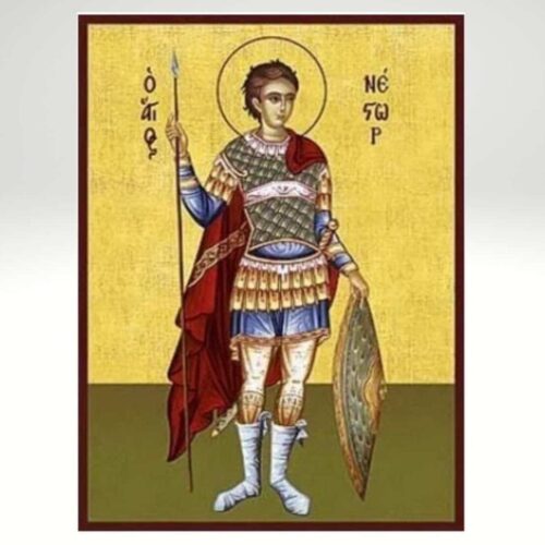 Ikone des Heiligen Nestor