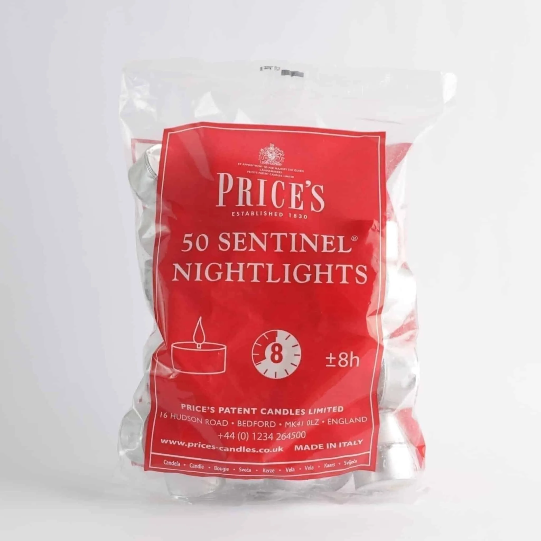 8-часовне 50-делне ролетне у белој боји