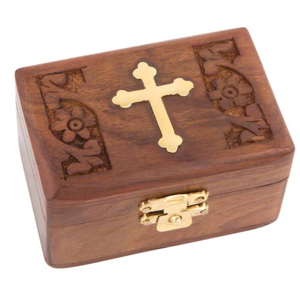 Cutie Relicvar din lemn