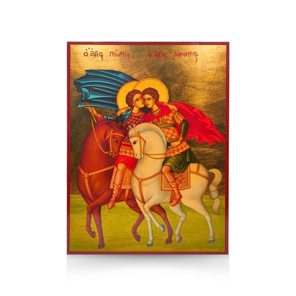 Икона Светих Георгија и Димитрија