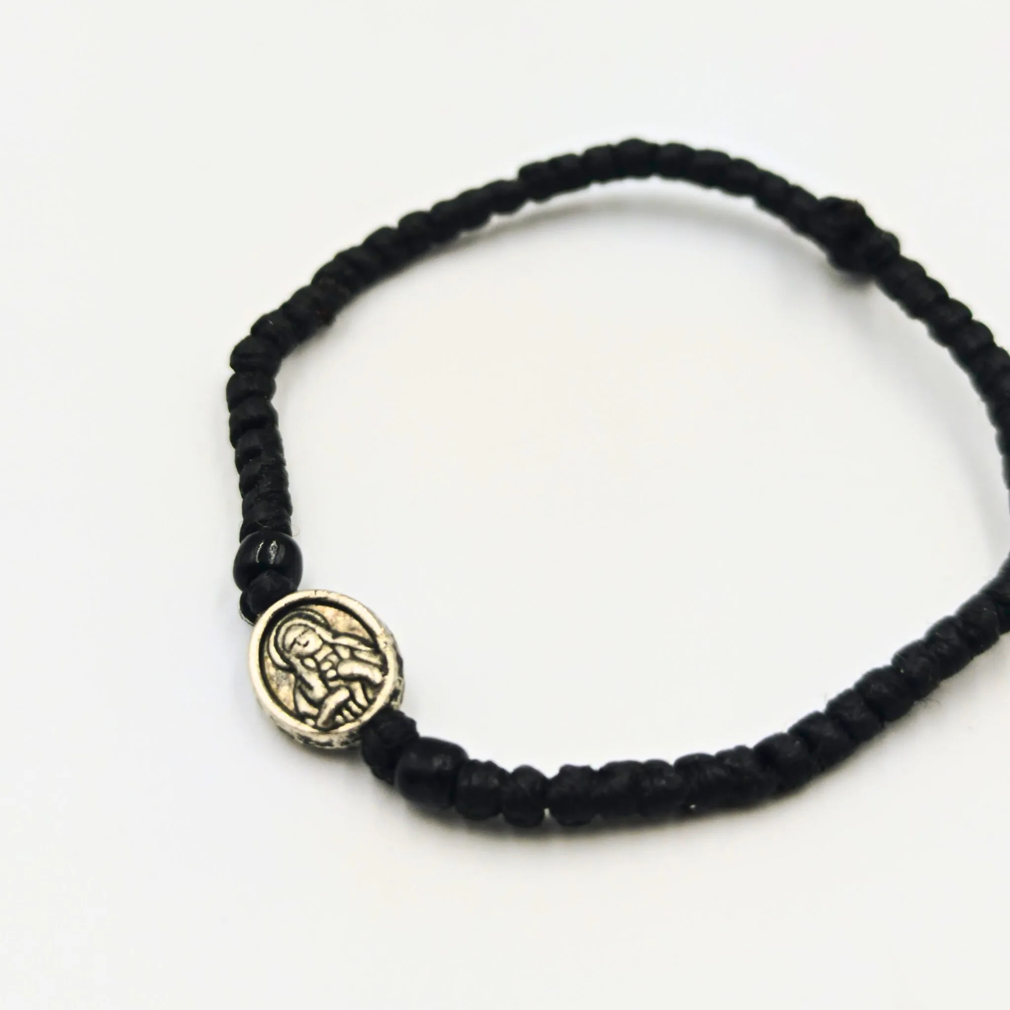 Ручна бројаница од 33 комада са ликом Богородице