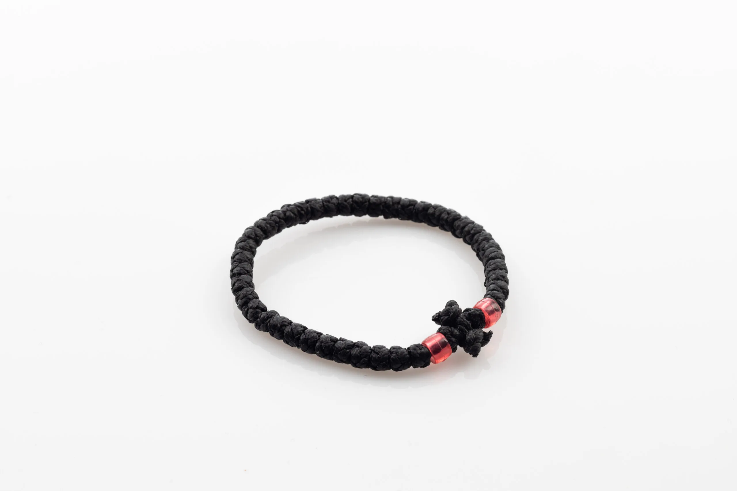 chapelet de prière pour poignet, 33 perles rouges