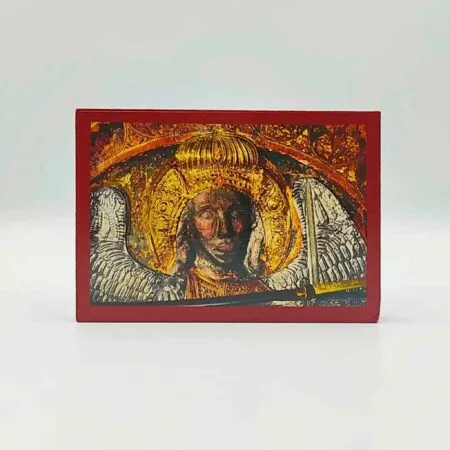 Εικόνα Αρχαγγέλου Μιχαήλ Ταξιάρχη Μανταμάδου 9Χ7εκ Ξύλινη