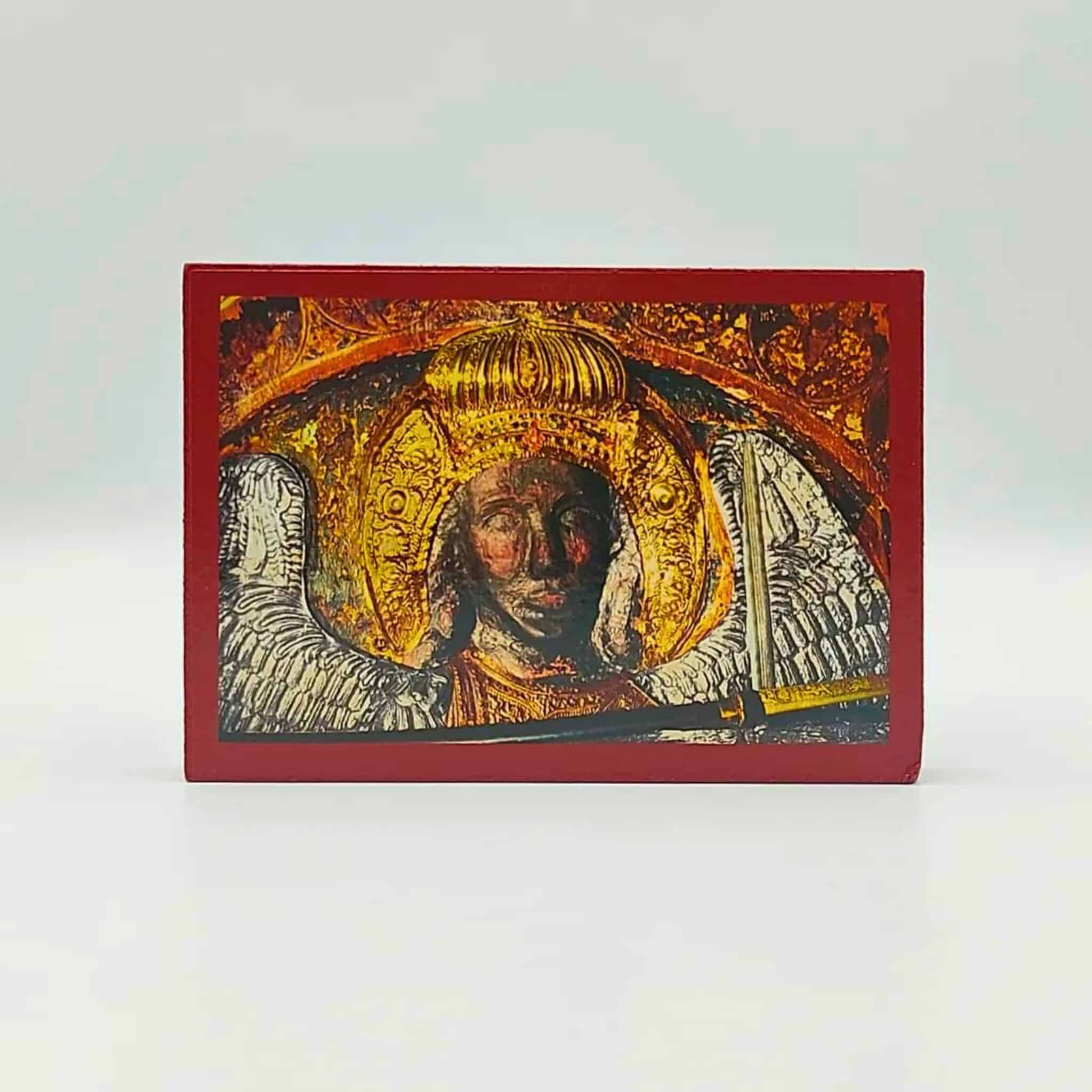 Εικόνα Αρχαγγέλου Μιχαήλ Ταξιάρχη Μανταμάδου 9Χ7εκ Ξύλινη