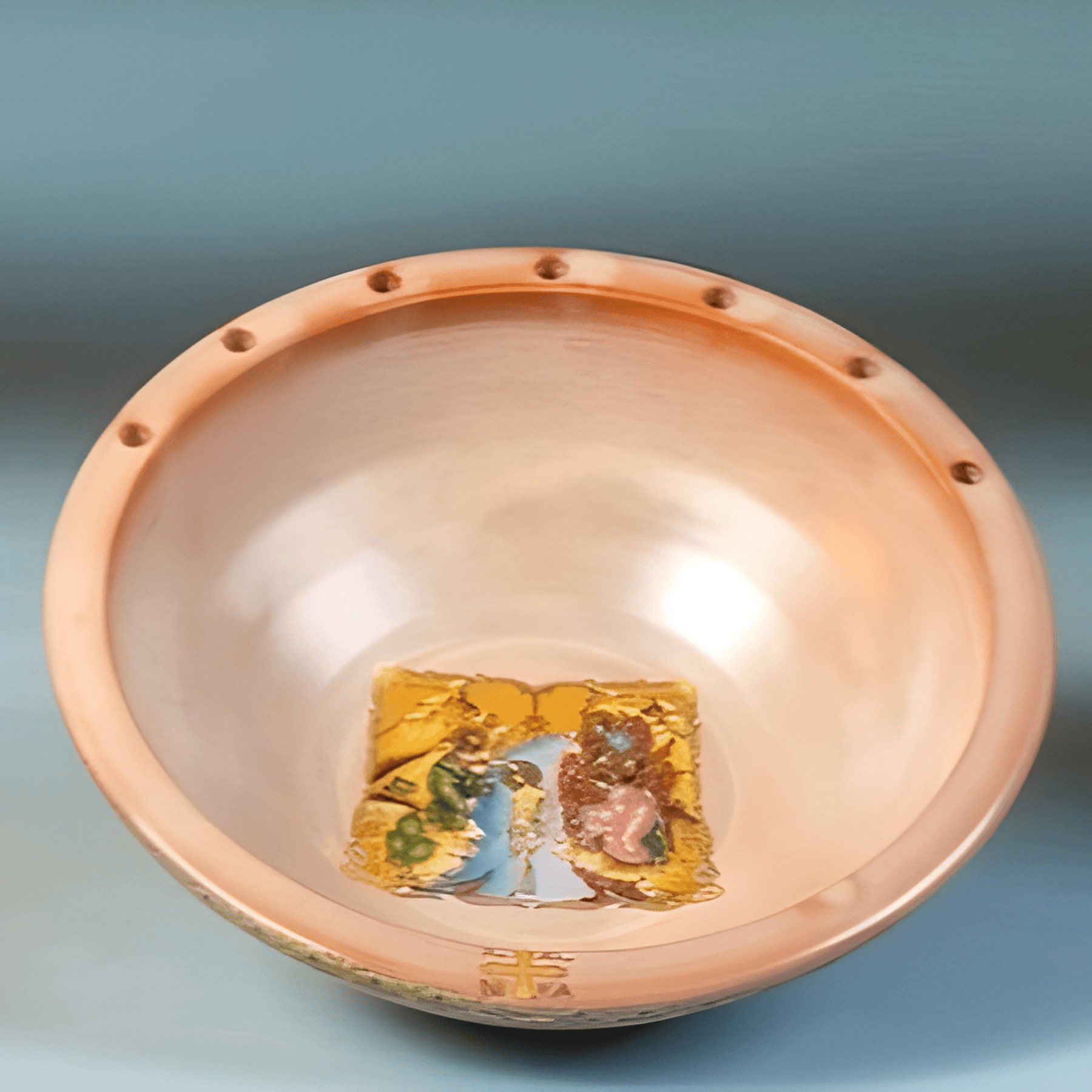 Κεραμικό Μπολ Ευχελαίου με 7 Θέσεις