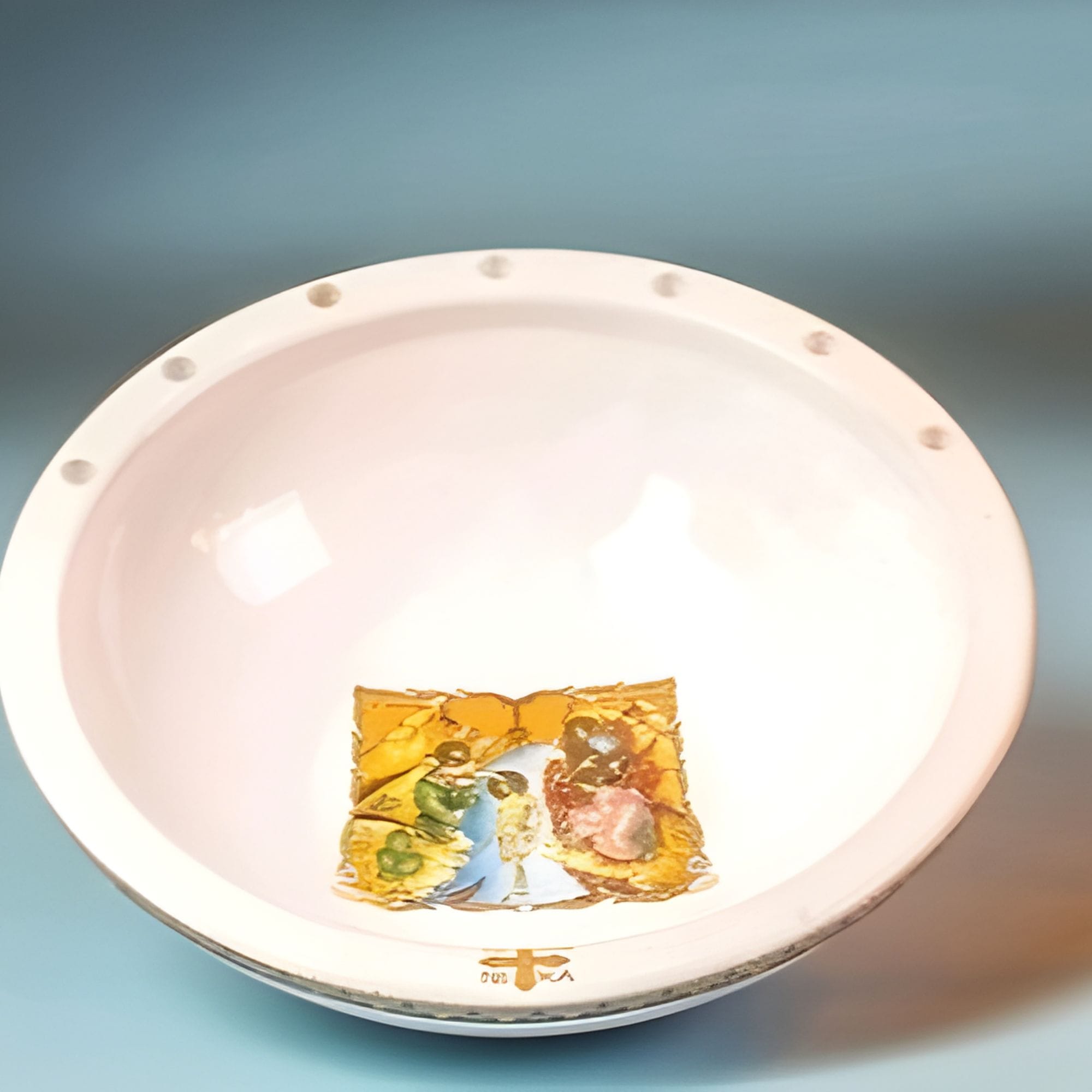 Κεραμικό Μπολ Ευχελαίου με 7 Θέσεις